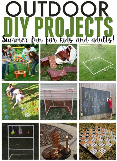 Outdoor Diy Projects Summer Fun For Kids And Adults