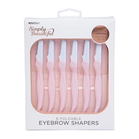 Foldable Eyebrow Shapers 6 Pack Five Below Let Go And Have Fun