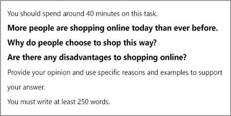 Ielts Writing Task 2 Essay On Online Shoppingvirtual Shoppinge