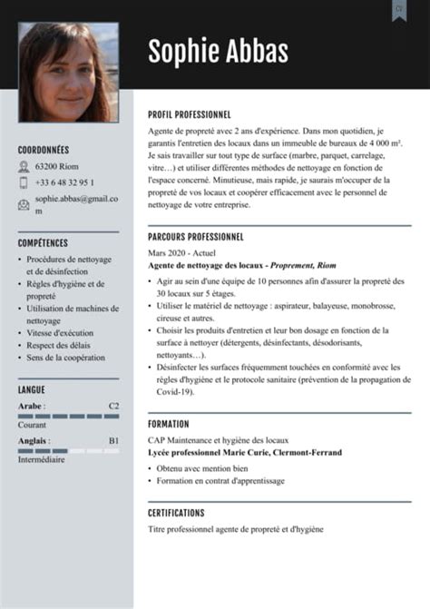 Photo Pour Cv Femme Exemple De Cv Sage Femme Exemples Modeles De Cv