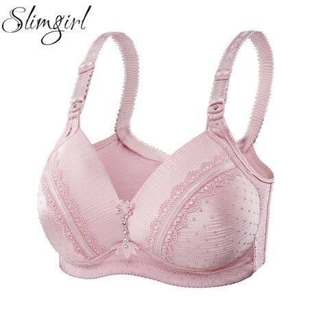 Slimgril Womens Health Sexy Push Up Bra Wire Free Adjusted Thin B C D 34 Cup Big Size Bras