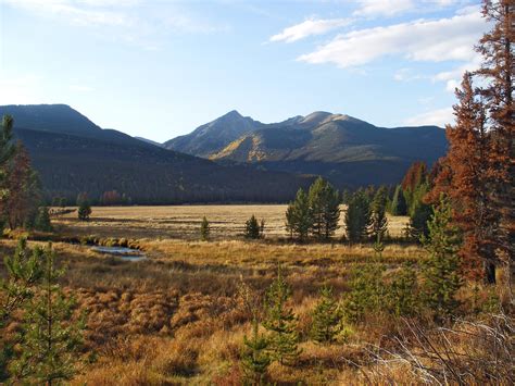 Kawuneeche Valley Grasslands Rocky Mountain National Park Colorado