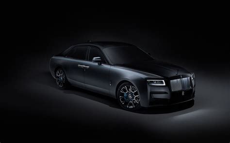 Download Wallpapers 2022 Rolls Royce Black Badge Ghost 4k Luxury