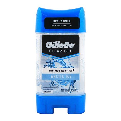 Purchase Gillette Clear Gel Artic Ice Deodorant For Men 107g Online