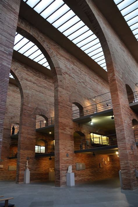 Rafael Moneo National Museum Of Roman Art Mérida Espanha Brick
