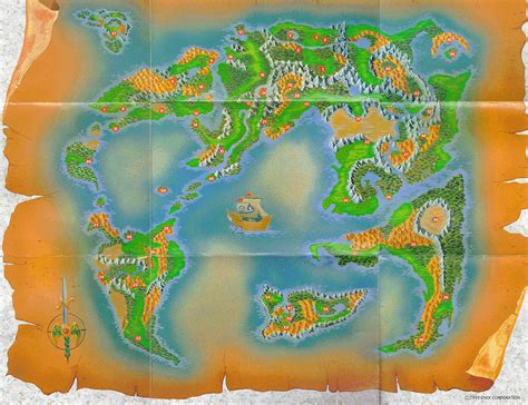 Dragon Warrior 4 World Map