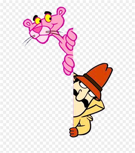 Panther Clipart Clip Art Pink Panther And Inspector Clouseau Png