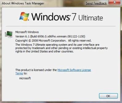Windows 7 Build 6956 VHD and ISO Leaked and Available for ...