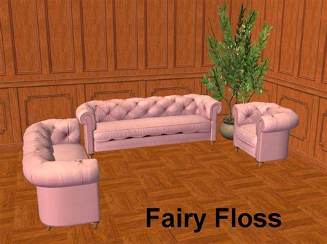 Mod The Sims Chesterfield Sofa Recolours Sims 4 Cc Furniture Living