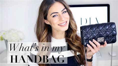 Whats In My Handbag Evening Edition 2016 Miss Dior Promenade