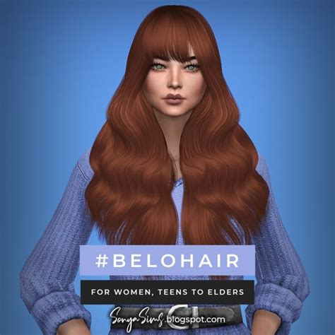 Belo And May Hairs At Sonya Sims Sims 4 Updates