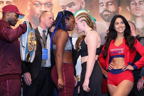 In june of 2018, she became the unified world champion in two weight classes. Photos: Claressa Shields, Hannah Rankin - Trade Heated ...