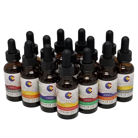 Premium Cbd Oils Order Organic Hemp Oil Tinctures Cornerstone