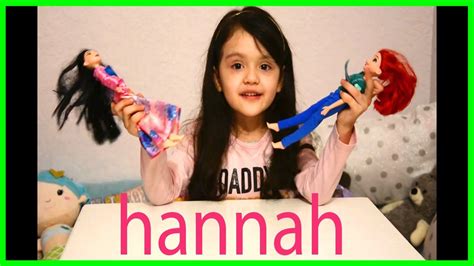 hannah s toy review princess stories youtube