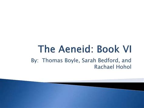 Ppt The Aeneid Book Vi Powerpoint Presentation Free Download Id