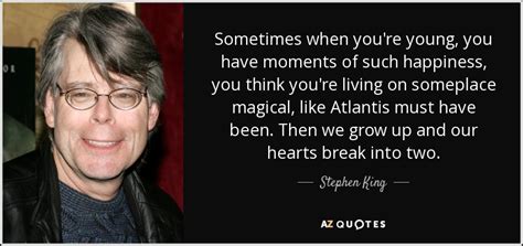 One of them, wkit, is a classic rock station that goes by the tagline stephen king's rock. Stephen King quote: Sometimes when you're young, you have ...