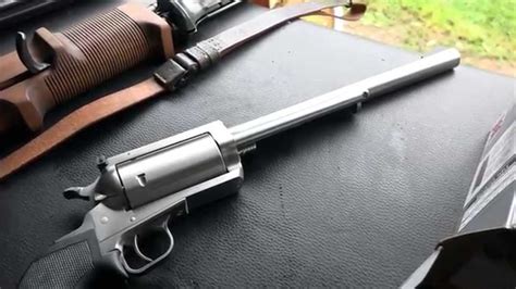 Magnum Research Bfr Revolver 45 70 Government Youtube