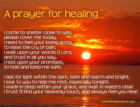 Speedy Recovery Prayer From Surgery And For Healing