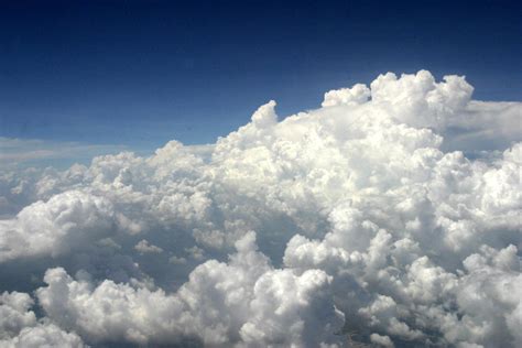 Top Of Clouds View From Plane By Della Stock On Deviantart