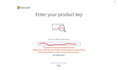 Office 365 This Product Key Has Already Been Used Microsoft Community