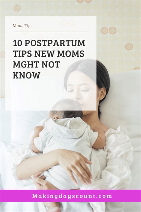 Postpartum Tips 10 Things To Know Making Days Count