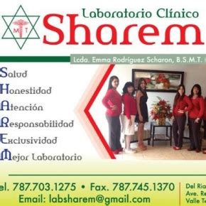 Maybe you would like to learn more about one of these? Laboratorio Clínico Sharem, Laboratorio - Caguas, Puerto Rico | SaludMedica.com