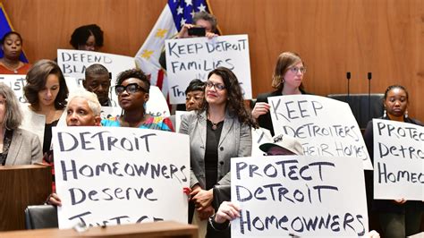 Class Action Lawsuit Detroiters Prevented From Appealing Inflated Tax