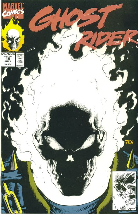 Ghost Rider Vol 2 15 Cover By Mark Texeira Ghost Rider Marvel
