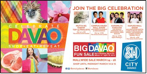 Join The Araw Ng Dabaw 2014 Celebration At Sm City Davao Davao Life