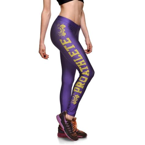 Buy New 9108 Sexy Girl Gym Leggings Pink Letter