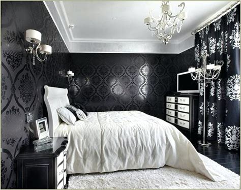 Rekomendasi Wallpaper Dinding Kamar Tidur Gorgeous Black Wallpaper