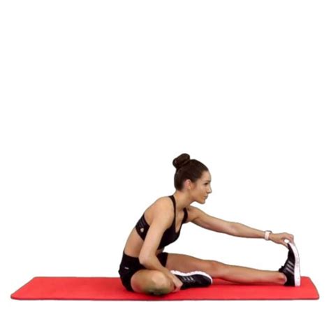 Hamstring And Calf Stretch
