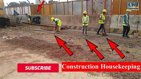 Construction Housekeeping Ll How To Do Construction Housekeeping Youtube