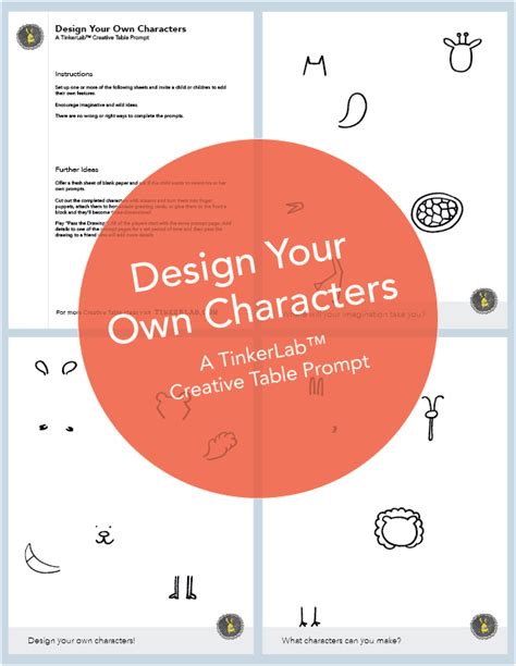 Design a Character - Creative Drawing Prompts