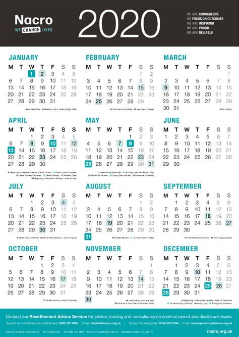 Nacro 2020 Wall Calendars Now Available To Order Nacro