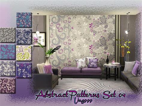 The Sims Resource Abstract Patterns Set 04