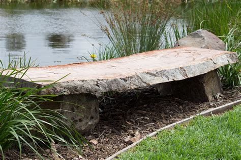 Bolinda Vale Clarkefield Gorgeous Redgum Seating By The Billabong