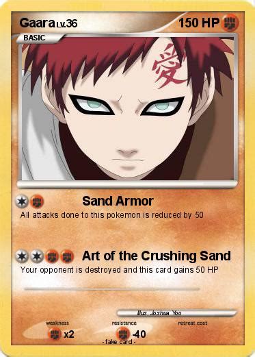 Pokémon Gaara 540 540 Sand Armor My Pokemon Card