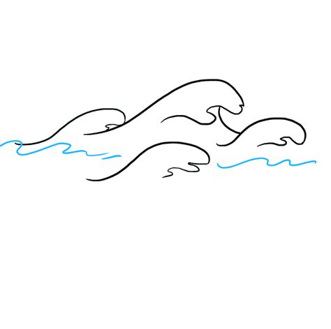 How To Draw Waves Really Easy Drawing Tutorial