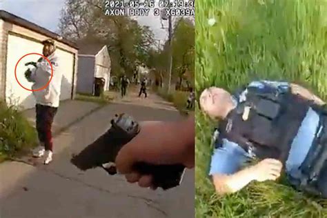 This Raw Video Of A Perp Shooting Two Chicago Cops Shows How Fast