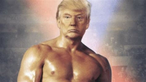 Us President Trump Tweets Photoshopped Bare Chested Photo Amid Health