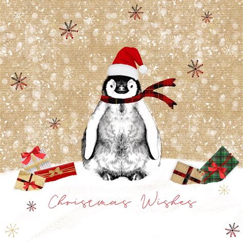 Christmas Penguin Care Cards