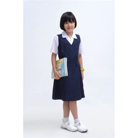 Binbi Primary School Uniform Girl Short Sleeve White Shirt