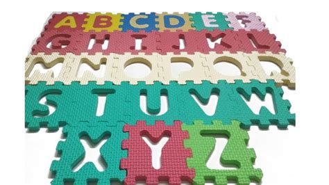 Abc Puzzle Mat For Kids Learn English Alphabets Abc For