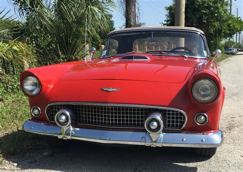 Beautiful Classic 1956 Ford Thunderbird Convertible For Sale