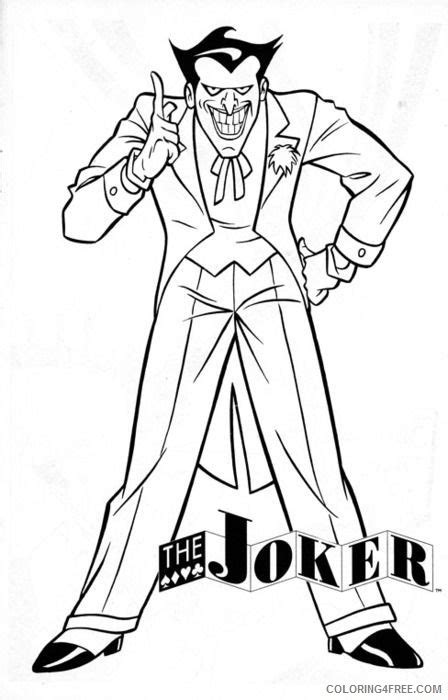 An adult coloring book (coloring dc) joker coloring pages to print Coloring4free ...