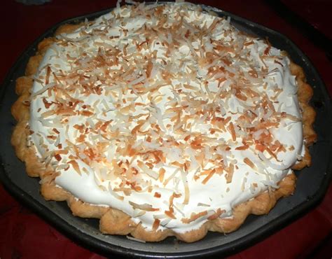 Dees Coconut Cream Pie Just A Pinch Recipes