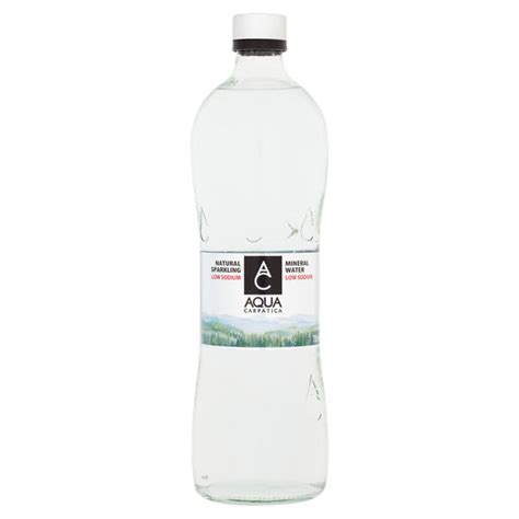 Aqua Carpatica Sparkling Natural Mineral Water 750ml We Get Any Stock
