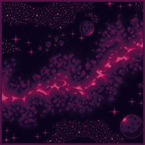 A Space Nebula Rpixelart