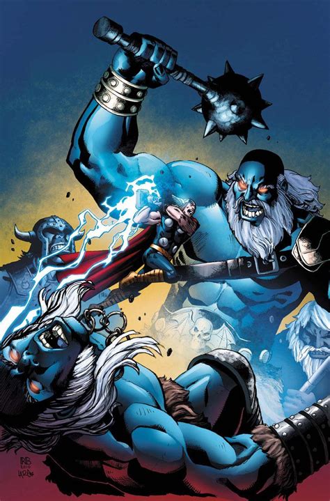 Thor Vs Frost Giants Colored By Reillybrown On Deviantart Thor
